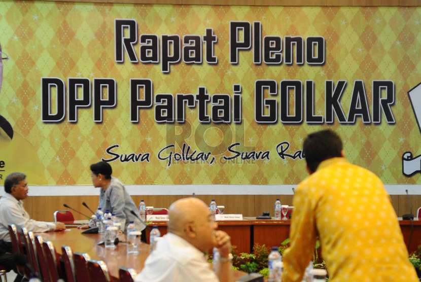 Rapat Pleno DPP Partai Golkar.