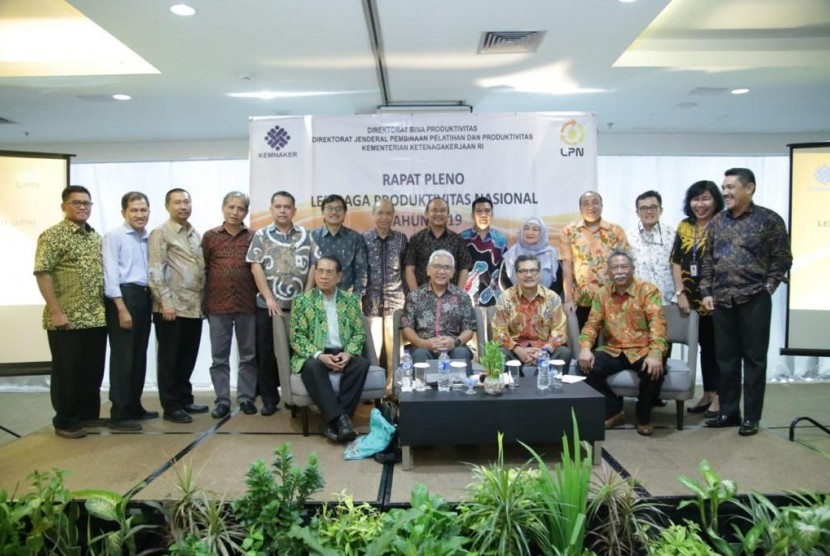 Rapat pleno LPN tahun 2019 di Jakarta, Jumat (3/5). 