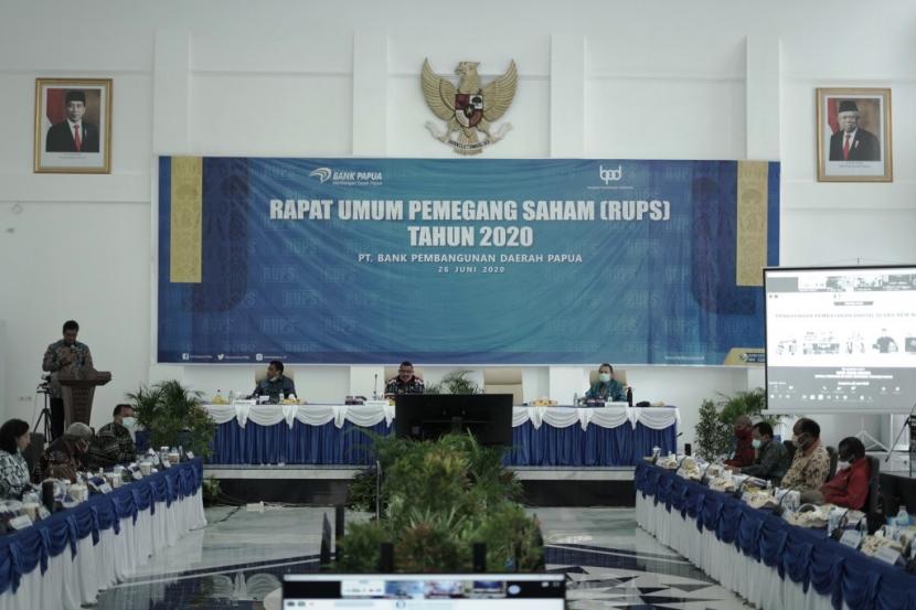 Rapat Umum Pemegang Saham Bank Daerah Pembangunan (BPD) Papua.