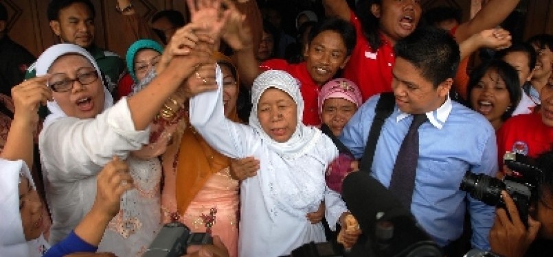 Rasminah Ketika Divonis Bebas di PN Tangerang 