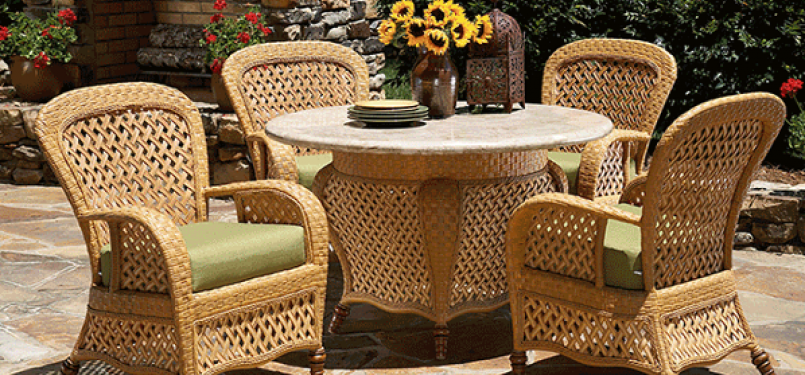 Rattan furniture is on high demand in some European countries (illustration).
