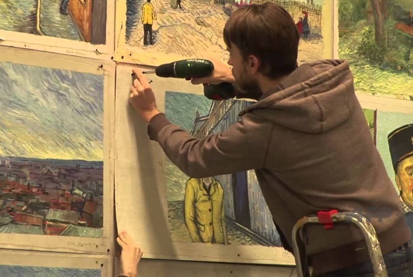 Ratusan lukisan akan tampl di film Loving Vincent, termasuk 120 karya terbaik Vincent Van Gogh