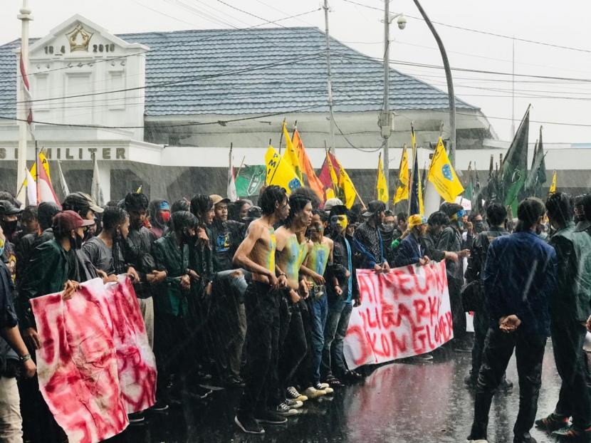 Demo di Bogor (ilustrasi)
