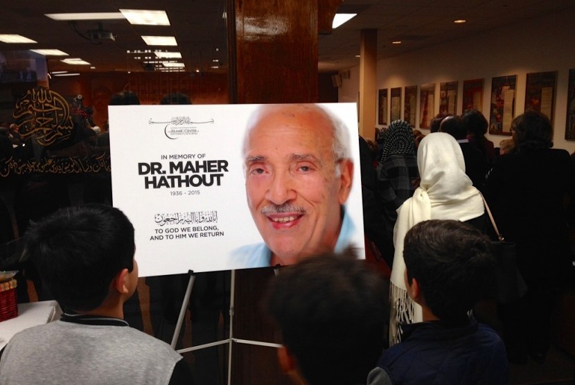 Ratusan warga Muslim Amerika mengenang Maher Mathout