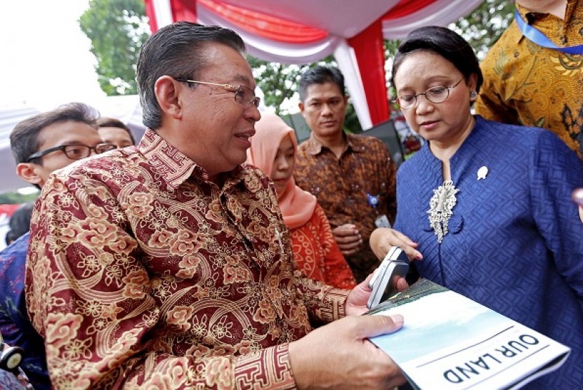 Rayakan HUT RI, Sinar Mas Gelar Bazar Rakyat di Kementerian Luar Negeri.