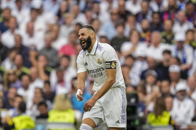  Penyerang Karim Benzema dari Real Madrid belum dimainkan melawan Girona dalam lanjutan La Liga Spanyol, nanti malam.