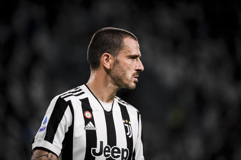 Pemain belakang Juventus, Leonardo Bonucci.