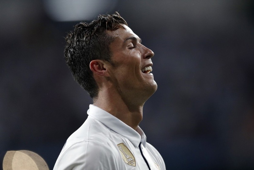 Penyerang Real Madrid Cristiano Ronaldo 