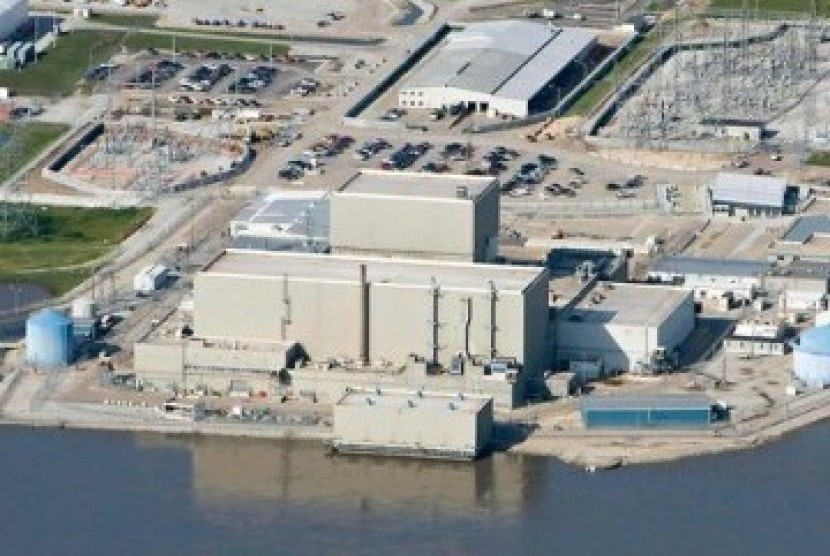 Reaktor Nuklir Nebraska, Amerika Serikat. AS tak akan hengkang dari perjanjian nuklir dengan Rusia. Ilustrasi.