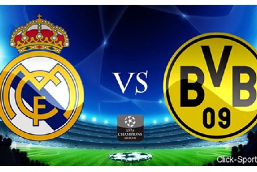 Real Madrid versus Borussia Dortmund