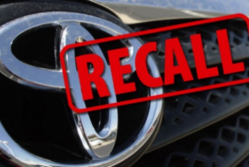 Recall kendaraan Toyota 