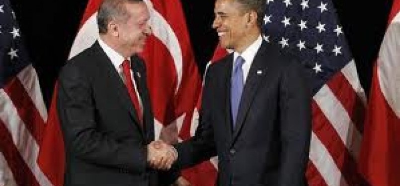 Recep Tayyip Erdogan dan Barack Obama