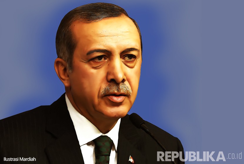 Recep Tayyip Erdogan (Ilustrasi)