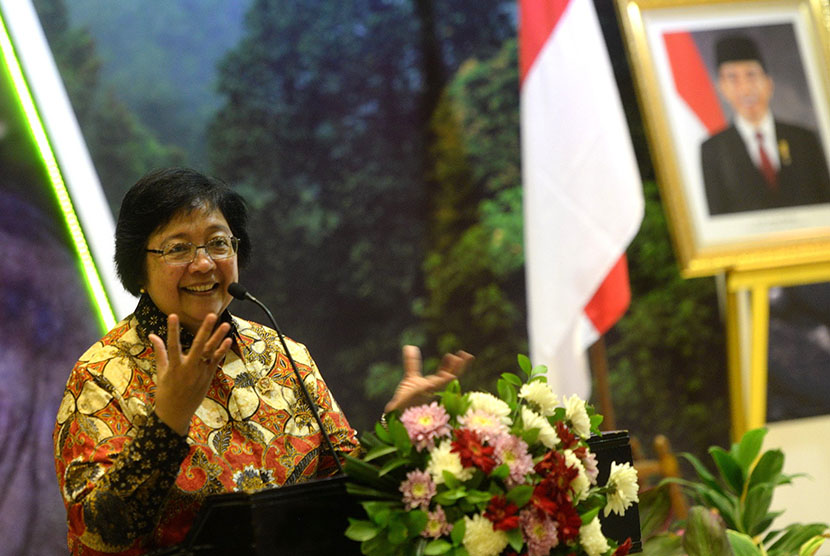 Menteri KLHK Siti Nurbaya Bakar.