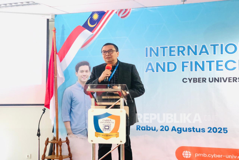 Rektor Cyber University, Gunawan Witjaksono.