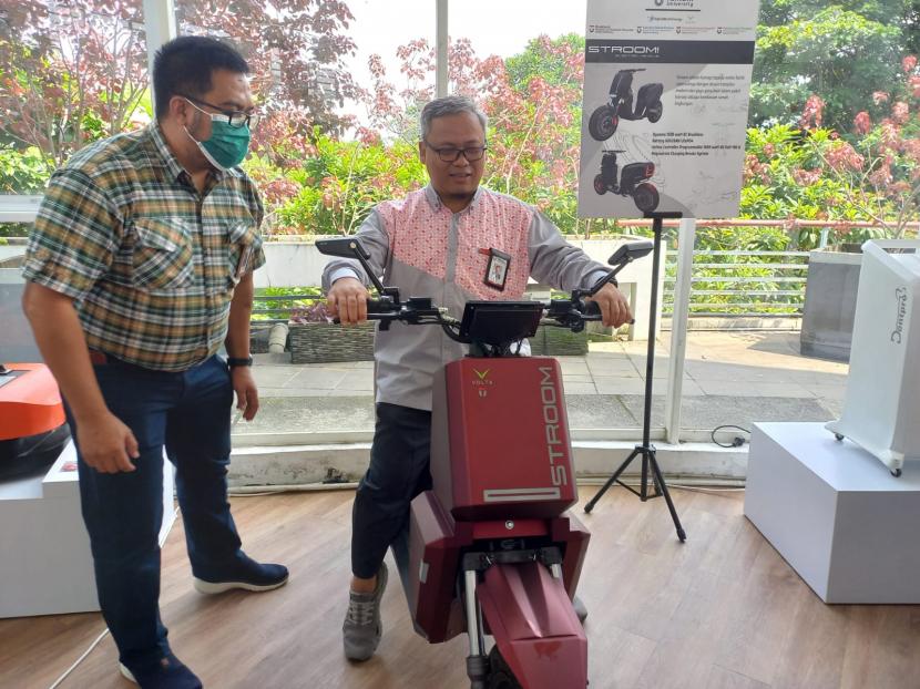 Telkom University Kembangkan Sepeda Motor Listrik 
