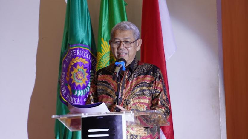 Rektor Uhamka Prof Gunawan Suryoputro