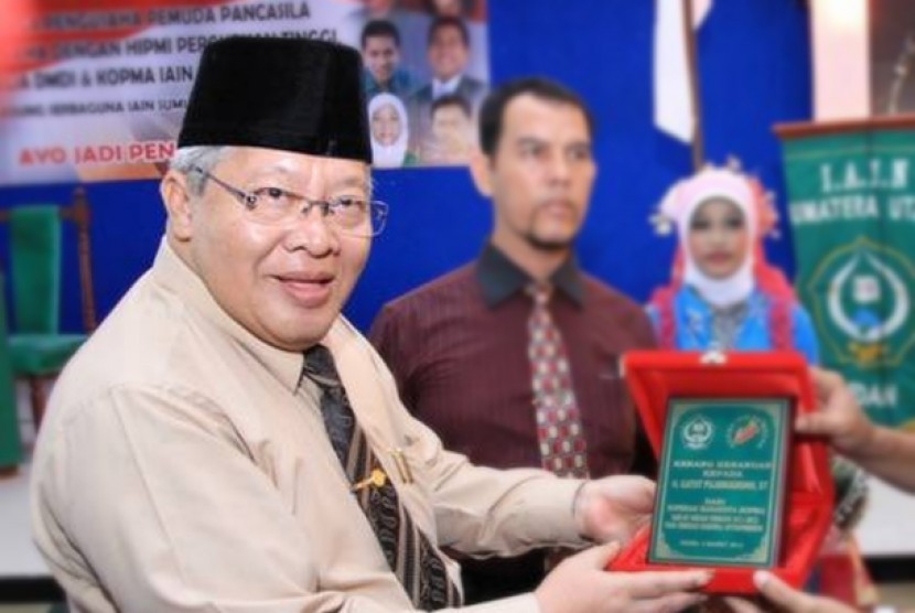 Rektor UIN Sumut Prof Ahmad Fadhil Lubis