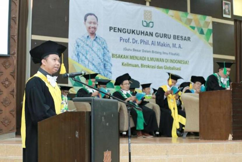 Rektor UIN Sunan Kalijaga Yogyakarta, Prof Al Makin, mengatakan peradaban Islam saat ini cenderung kalah bersaing dari segi sains