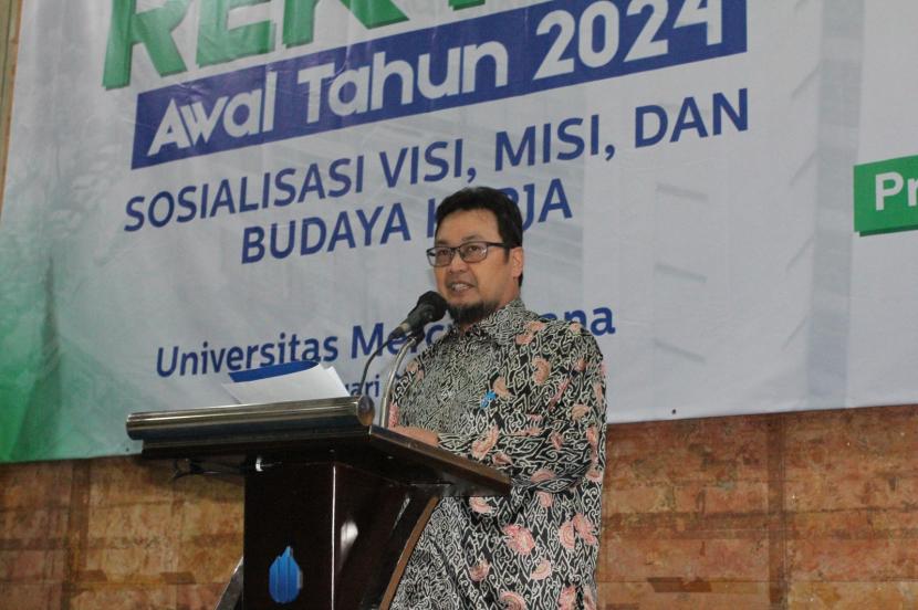 Rektor UMB Prof. Dr. Andi Adriansyah. M. Eng 