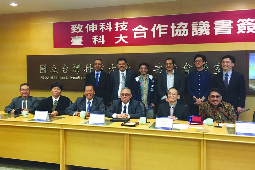 Rektor UMJ bersama empat rektor perguruan tinggi di Indonesia melakukan kunjungan internasional ke Taiwan
