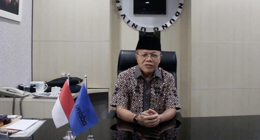 Rektor Universitas Islam Bandung (Unisba), Prof Edi Setiadi