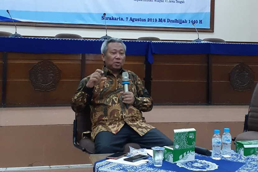 Rektor Universitas Muhammdiyah Surakarta (UMS), Sofyan Anif.