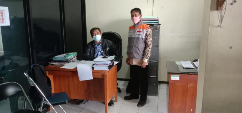 Relawan Rumah Zakat melakukan kunjungan sekaligus koordinasi kepada Dinas Peternakan Kabupaten Brebes