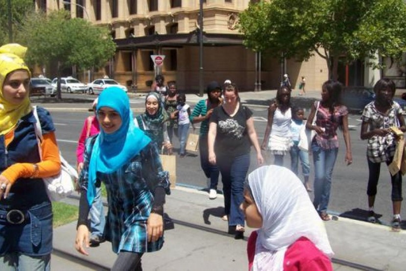 Remaja Muslimah di Australia.