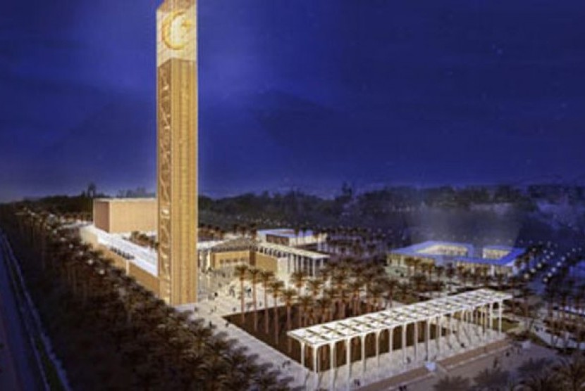 Rencana Pembangunan Masjid Agung Aljir