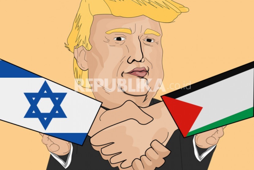 Rencana Perdamaian Palestina-Israel Versi Donald Trump