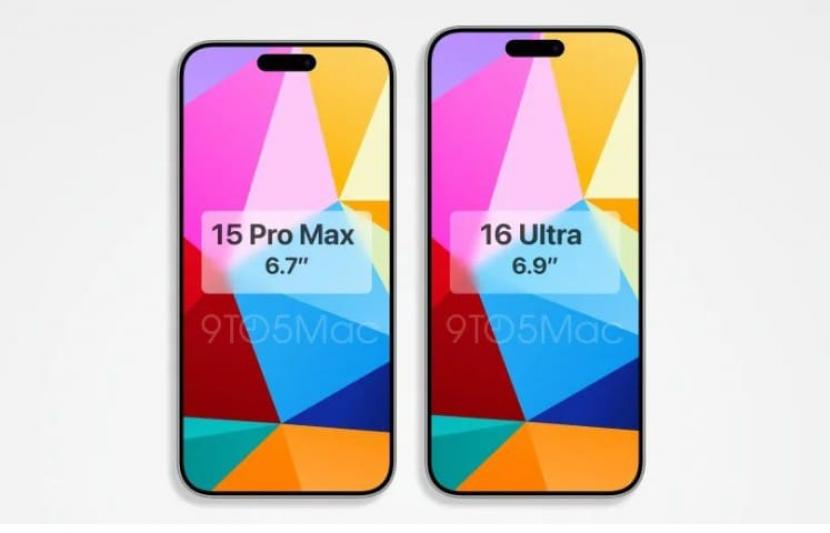 Render desain iPhone 16 Pro Max telah beredar dan diperkirakan dirilis pada musim gugur 2024.