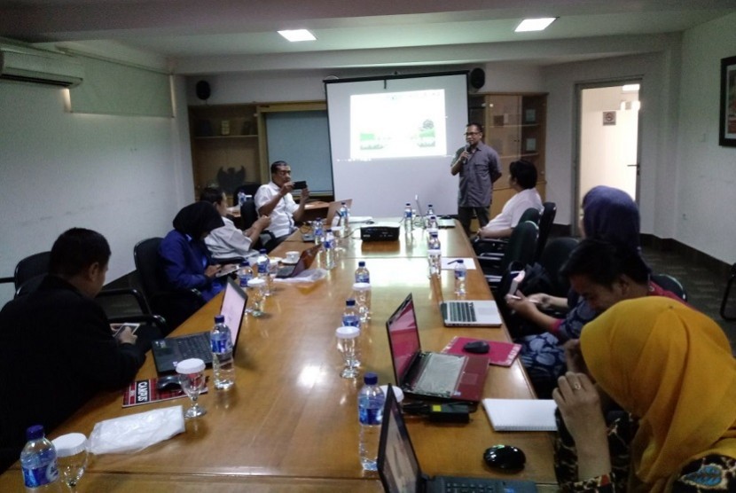 Republika menggelar pelatihan akuntansi masjid di Kantor Republika, Jakarta, Sabtu (13/1).