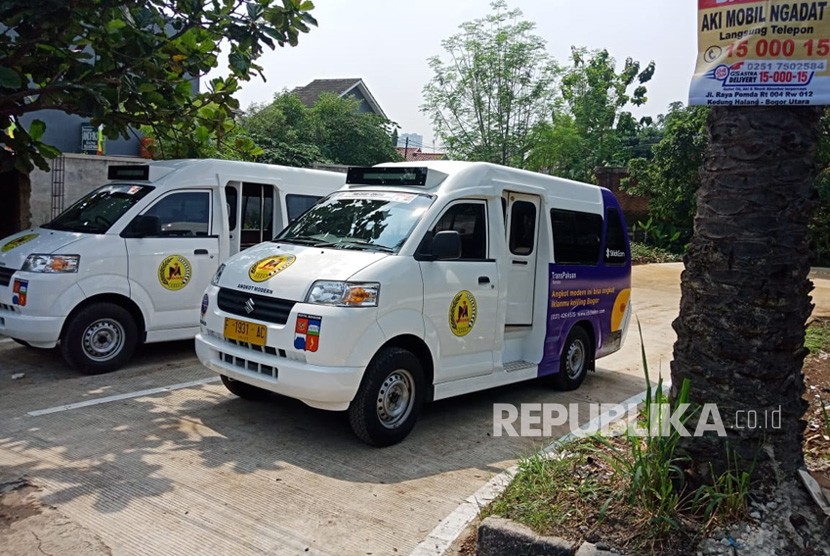 Republika menjajal Trans Pakuan Koridor (TPK) 4 atau angkot modern di sepanjang rute Ciawi-Ciparigi, Selasa (13/11), Kota Bogor.