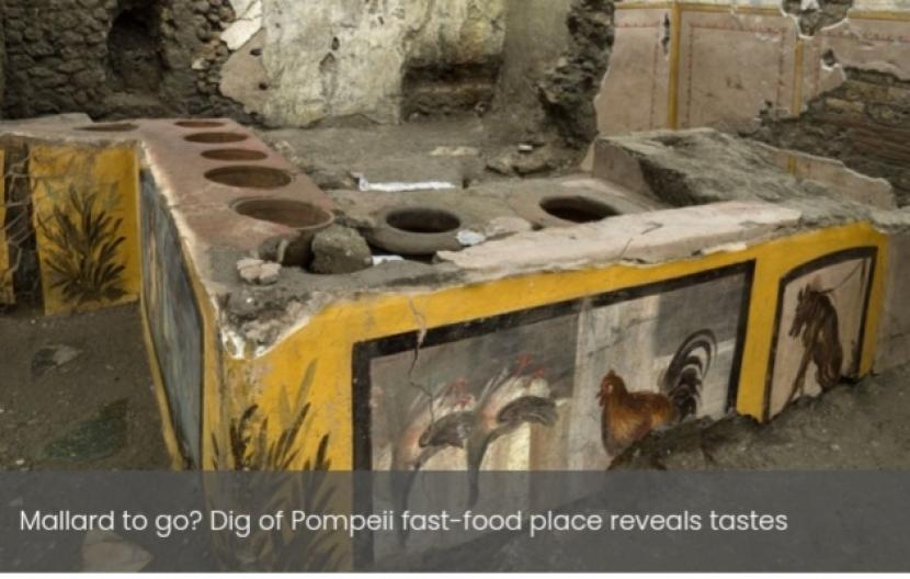 Restoran Kuno Ditemukan Di Pompeii