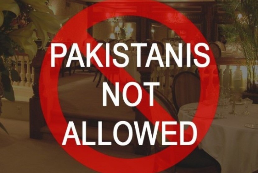 Restoran La Maison di Pakistan yang dianggap rasis.