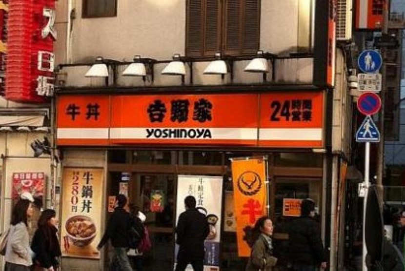 Restoran Yoshinoya di Jepang