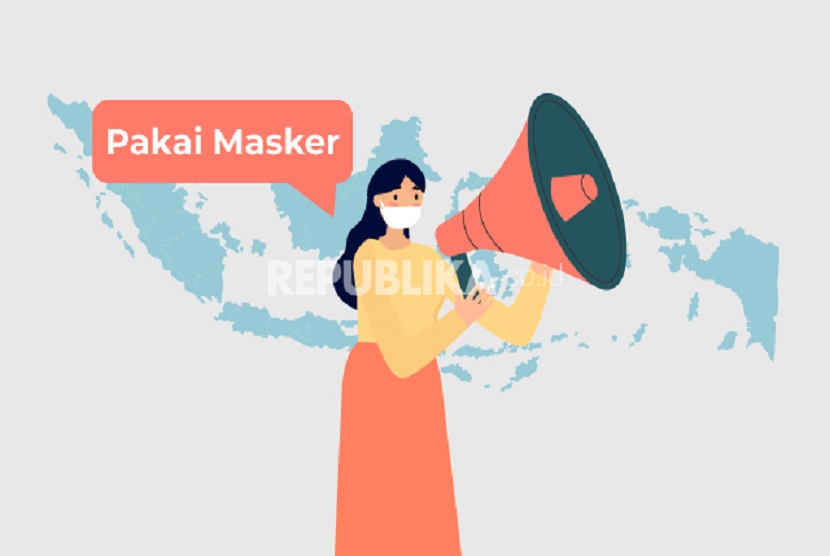 Ribuan kelurahan di Indonesia tak patuh gunakan masker