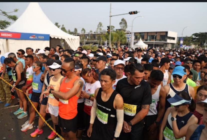 Ribuan pelari berpartisipasi dalam Gelaran KBP City Run 2023, akhir pekan lalu di Kota Baru Parahyangan.