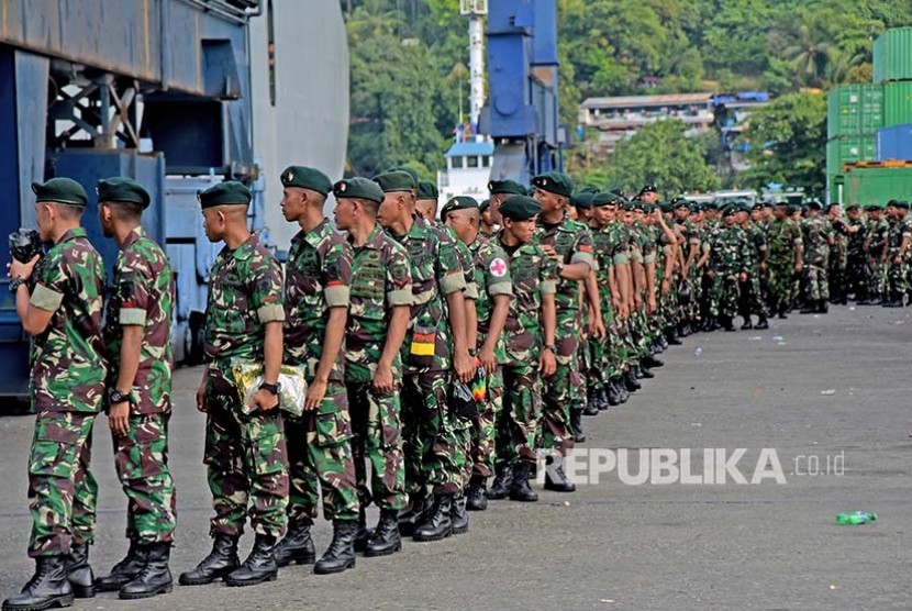 Ilustrasi prajurit TNI. 