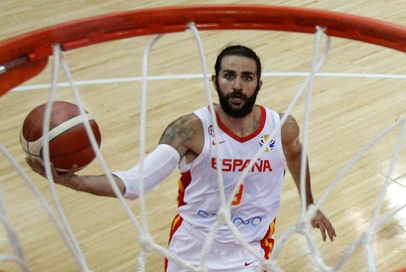 Ricky Rubio, pemain Cleveland Cavaliers yang akan jadi andalan Spanyol di FIBA World Cup 2023 Jakarta.