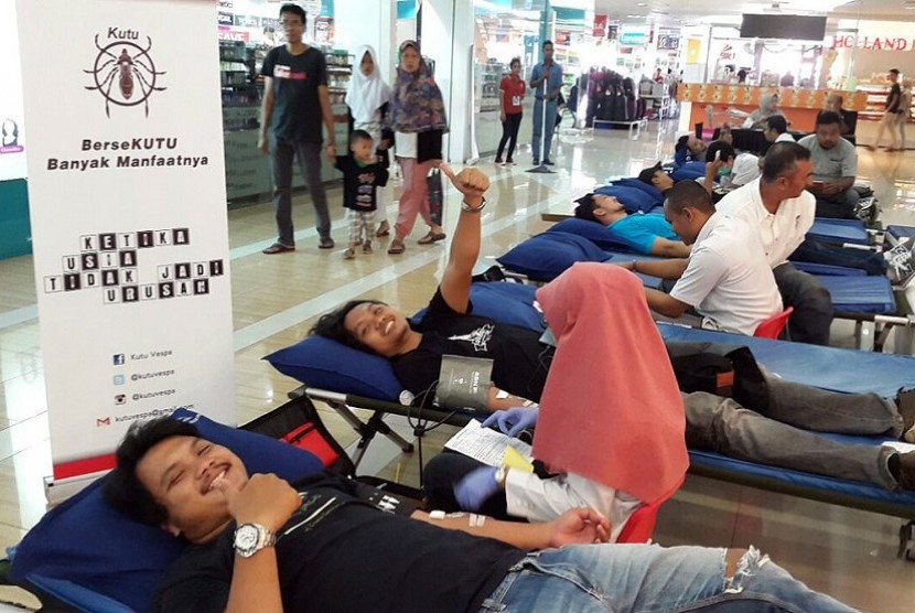 Riding sambil donor darah Kutu Comunity