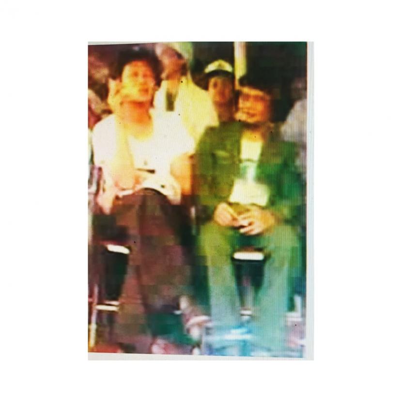 Ridwan Saidi (Kiri) dan Rhoma Irama pada panggung kampanye 1982.