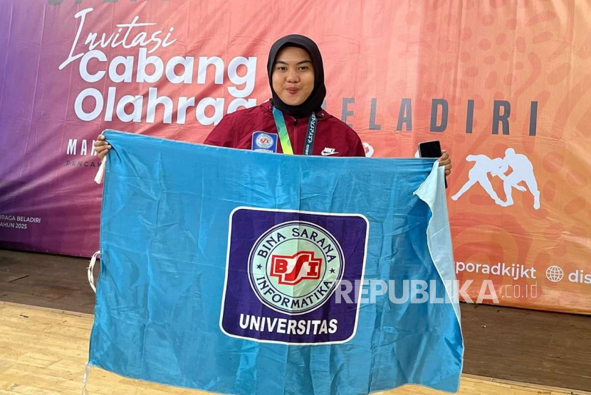 Rika Solehah, mahasiswi Program Studi Manajemen UBSI Kampus Cengkareng.