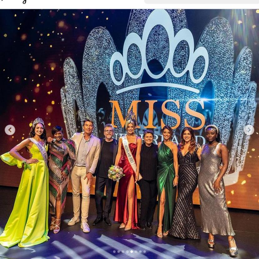 Rikkie Valerie Kolle dinobatkan sebagai Miss Universe Belanda
