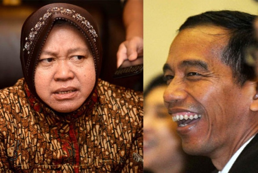 Risma dan Jokowi