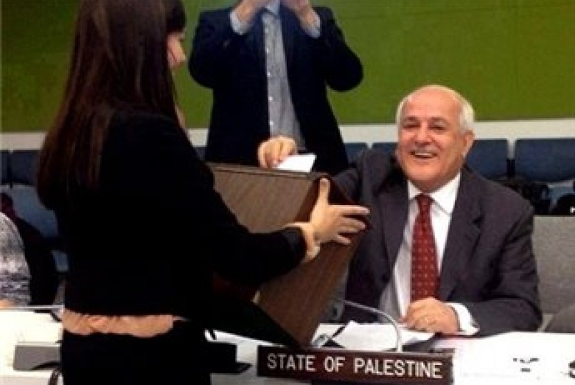 Riyad Mansour, Dubes Palestina di PBB.