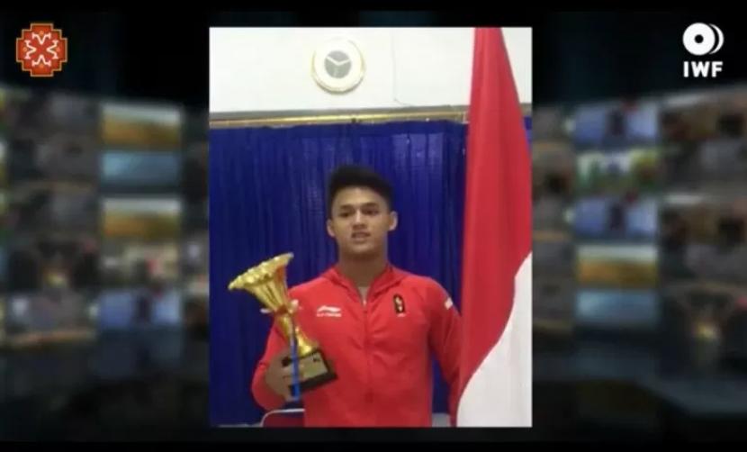 Rizky Juniansyah, lifter Indonesia