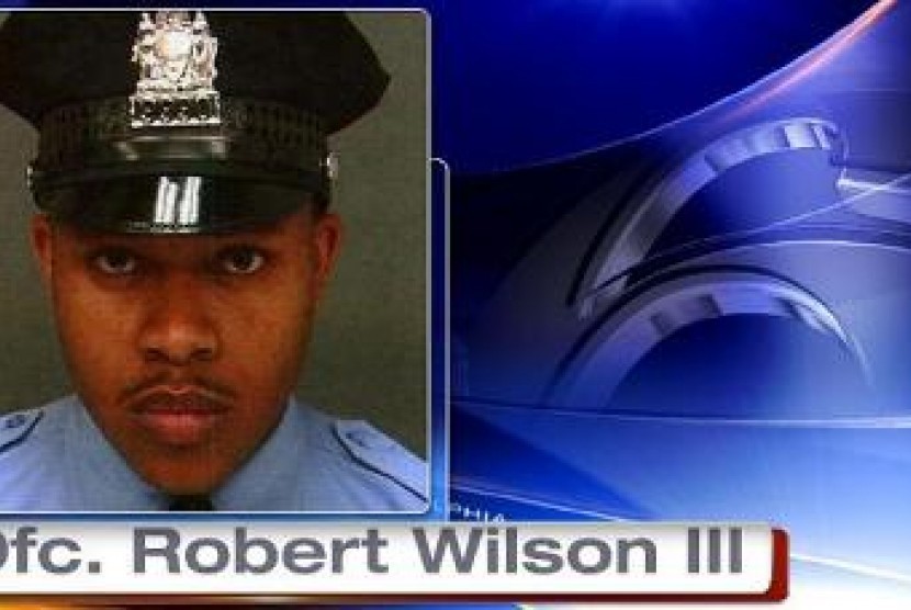 Robert Wilson III, polisi Philadelphia yang tertembak, Jumat (6/3)