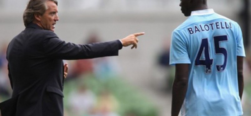 Roberto Mancini-Mario Balotelli